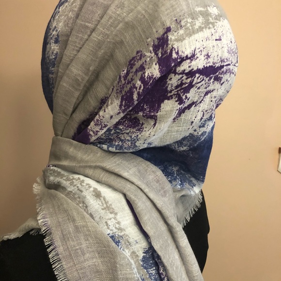 Oversized brand new cotton scarf - Picture 2 of 5